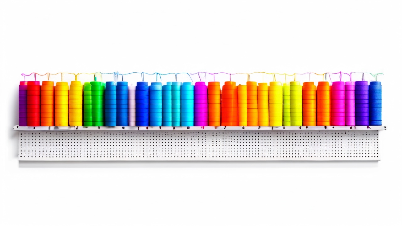 Carreteis de linha organizados